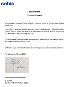 attestation-sebia